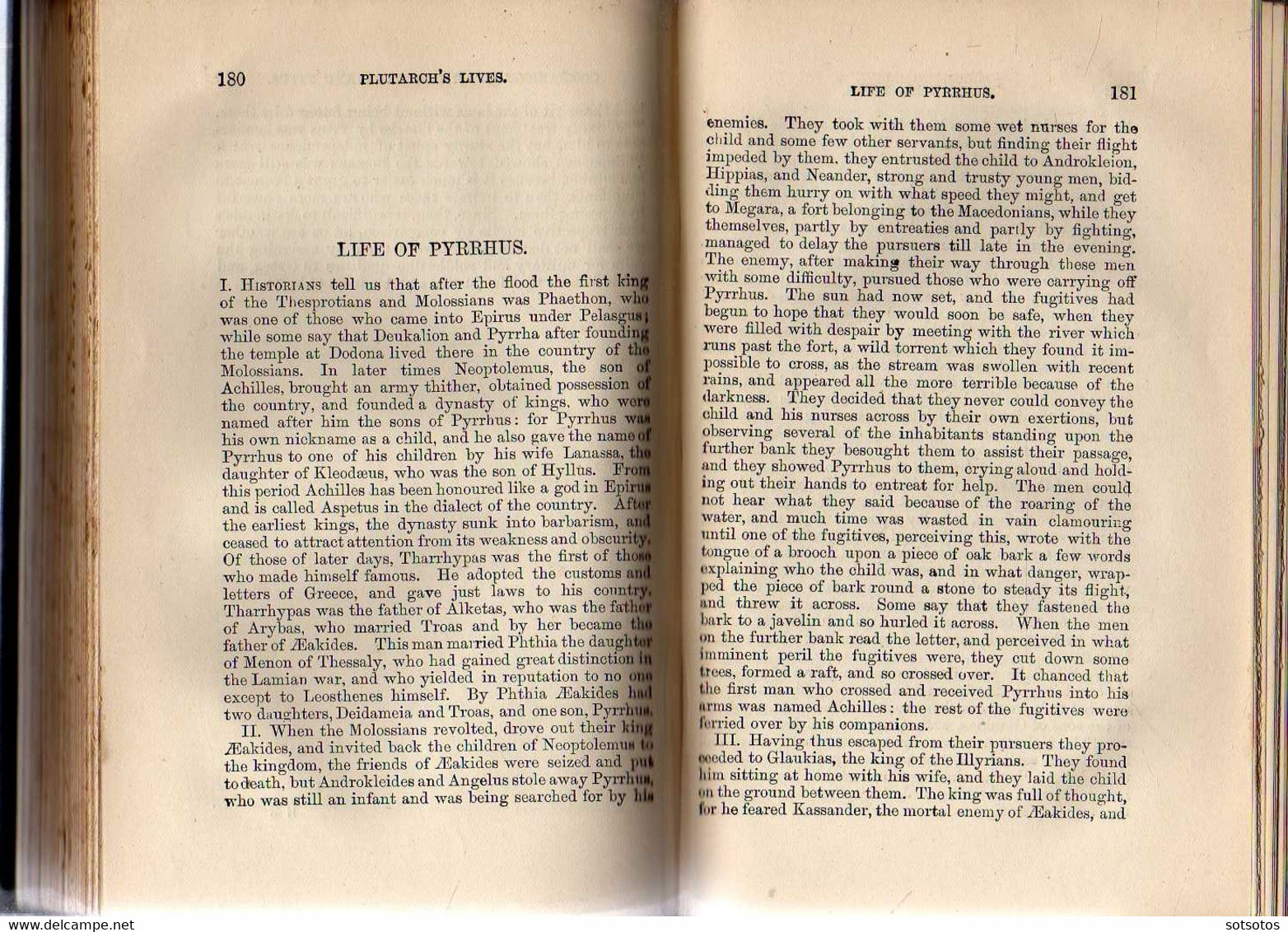 Plutarch's Lives  translated from the Greek with Notes and a Life of Plutarch by Aubrey Stewart and the Late George Long