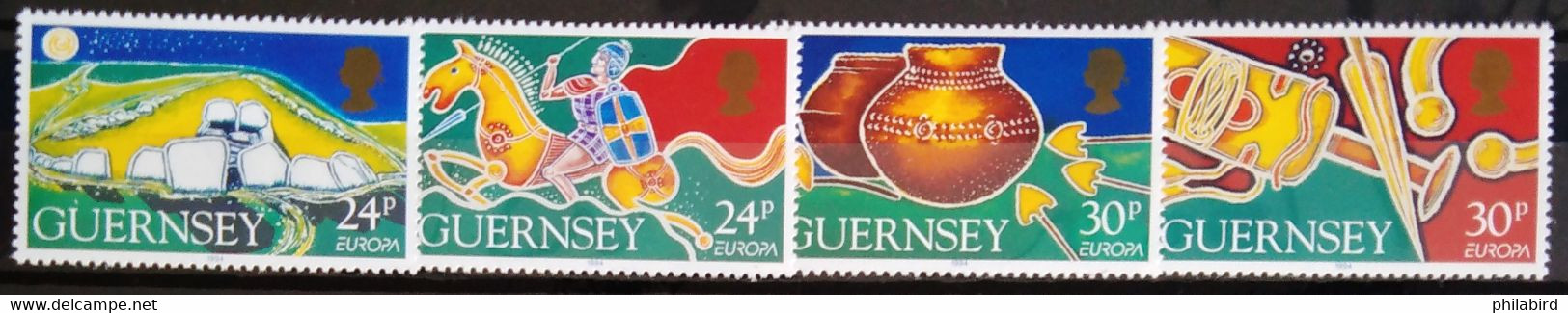 EUROPA 1994 - GUERNESEY                       N° 643/646                          NEUF** - 1994