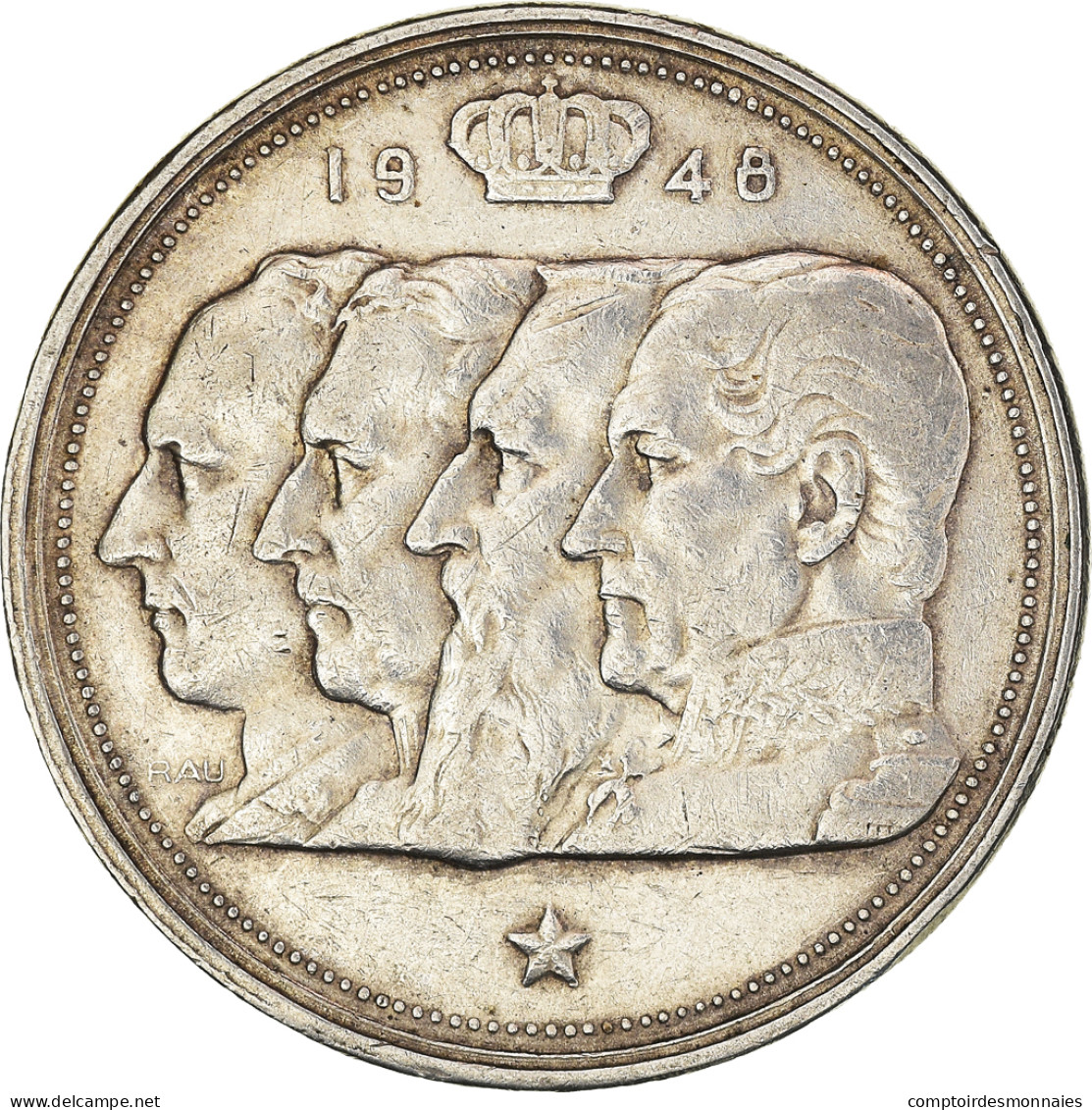 Monnaie, Belgique, Régence Prince Charles, 100 Francs, 100 Frank, 1948, TTB - 100 Francs