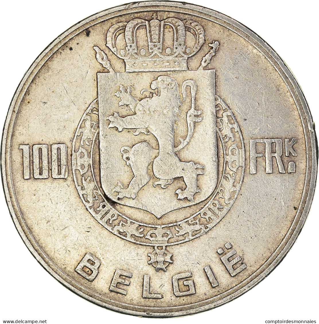 Monnaie, Belgique, Régence Prince Charles, 100 Francs, 100 Frank, 1948, TTB - 100 Franc