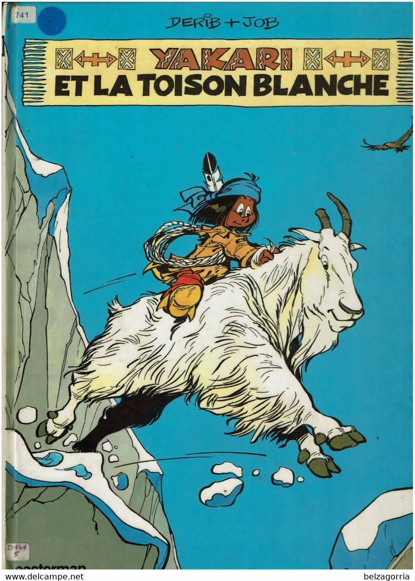 AKARI  ET LA TOISON BLANCHE  - N°11 -  DERIB + JOB  -    Casterman 1985 - VOIR SCANS - Yakari