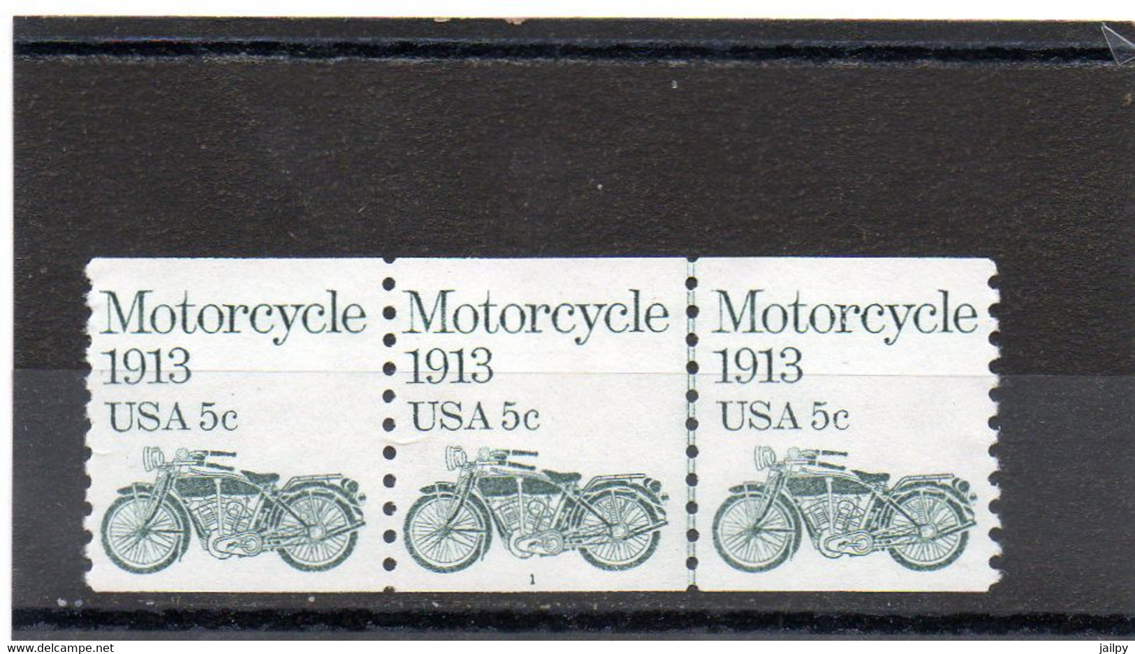 ETATS-UNIS    3 Timbres 5 C  Se Tenant    1983   Y&T:1493   Roulette Avec N° 1        Neufs Sans Charnière - Rollenmarken (Plattennummern)