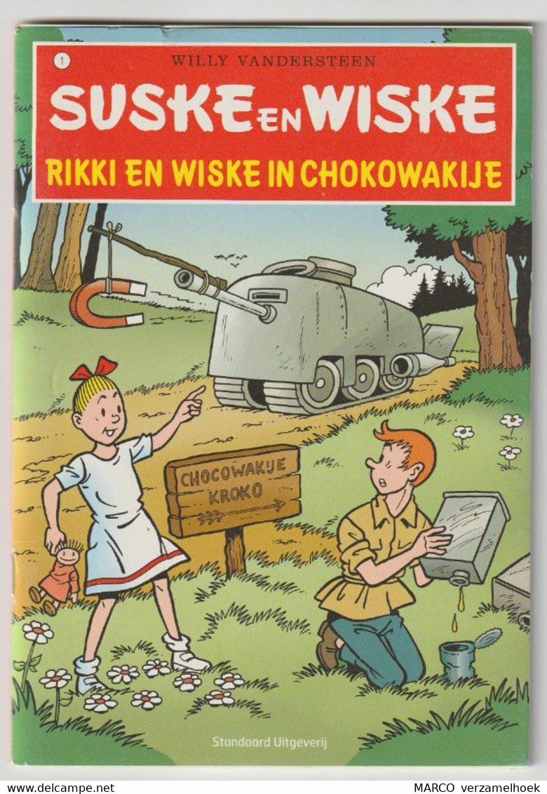 Suske En Wiske 1) Rikki En Wiske In Chocowakije Standaard 2007 Willy Vandersteen - Suske & Wiske