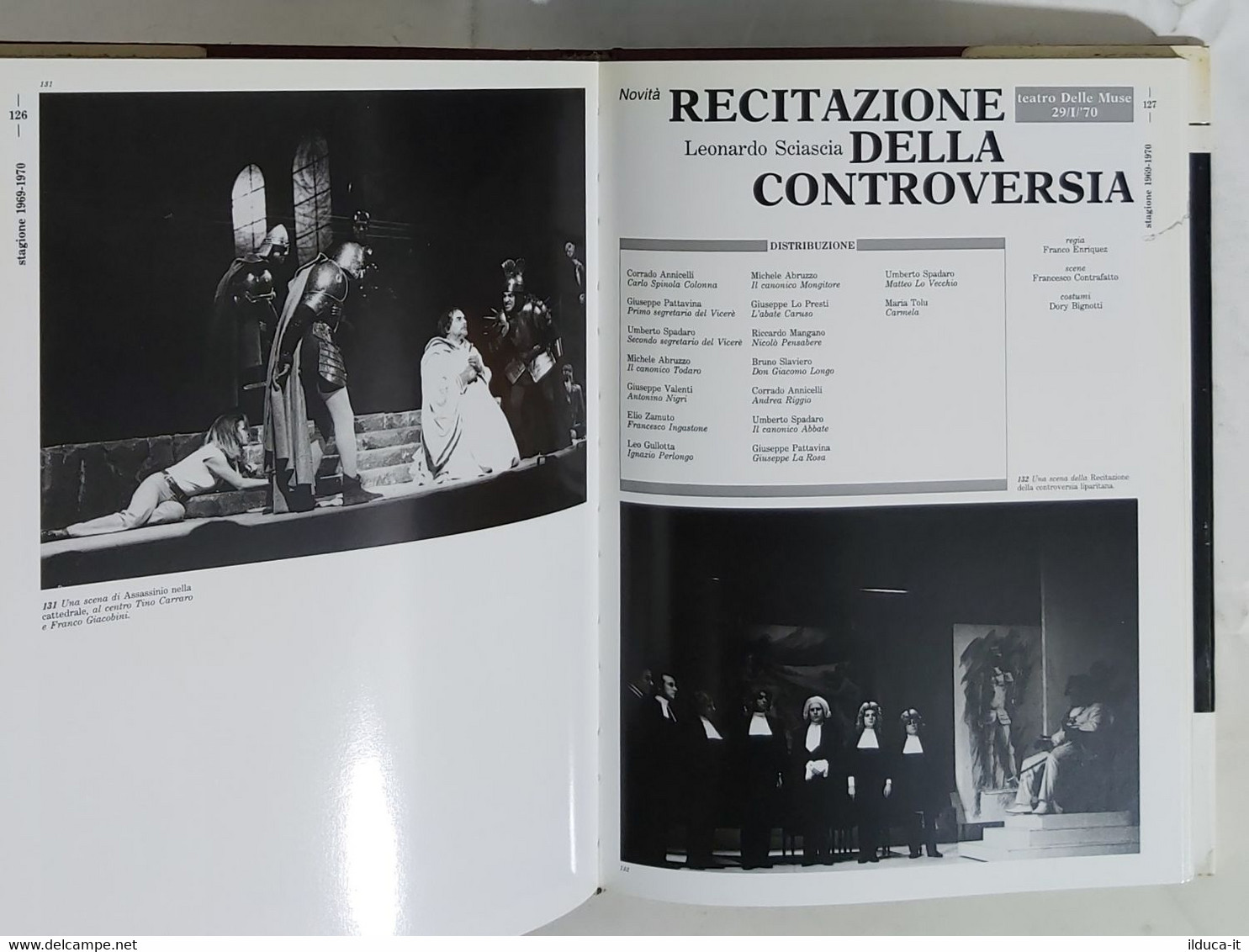 I103339 Lb15 Teatro Stabile Catania 30 Anni Un Palcoscenico Dal Cuore Siciliano - Cinema E Musica