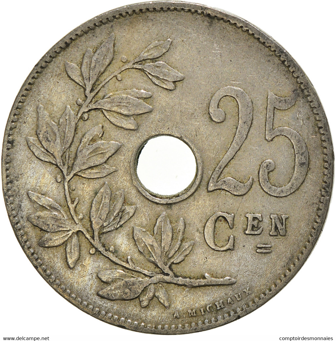 Monnaie, Belgique, 25 Centimes, 1927 - 25 Centimes