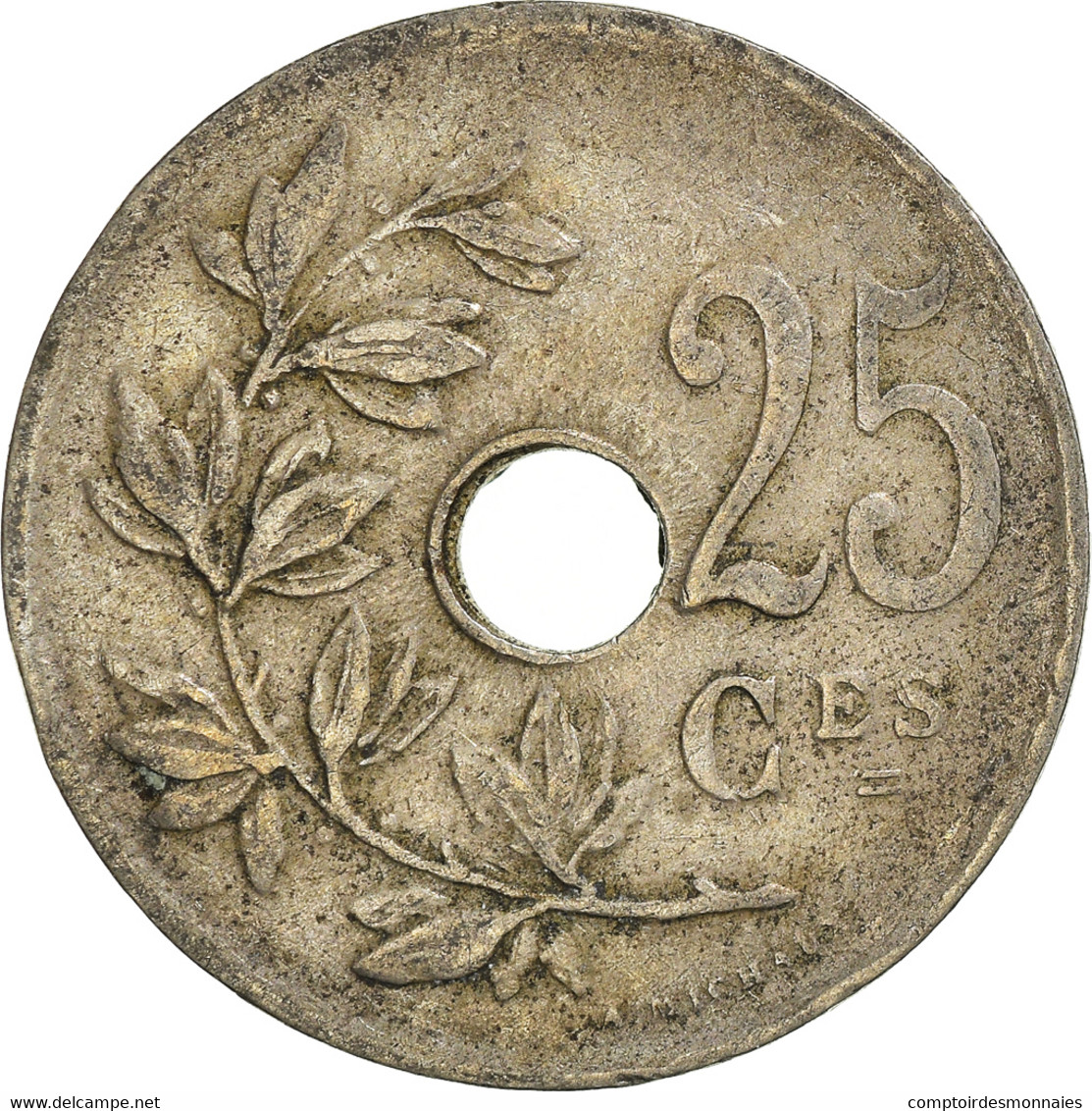 Monnaie, Belgique, 25 Centimes, 1923 - 25 Cent