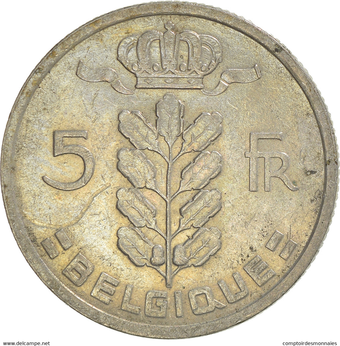 Monnaie, Belgique, 5 Francs, 5 Frank, 1949 - 5 Francs