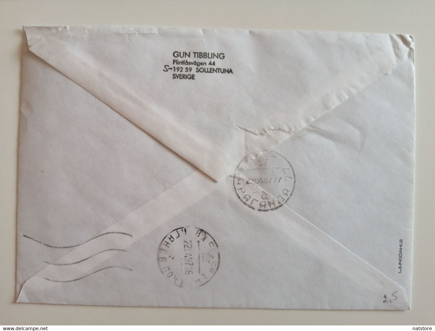 1997..SWEDEN.. COVER WITH STAMPS  ..  PAST MAIL .. - Briefe U. Dokumente