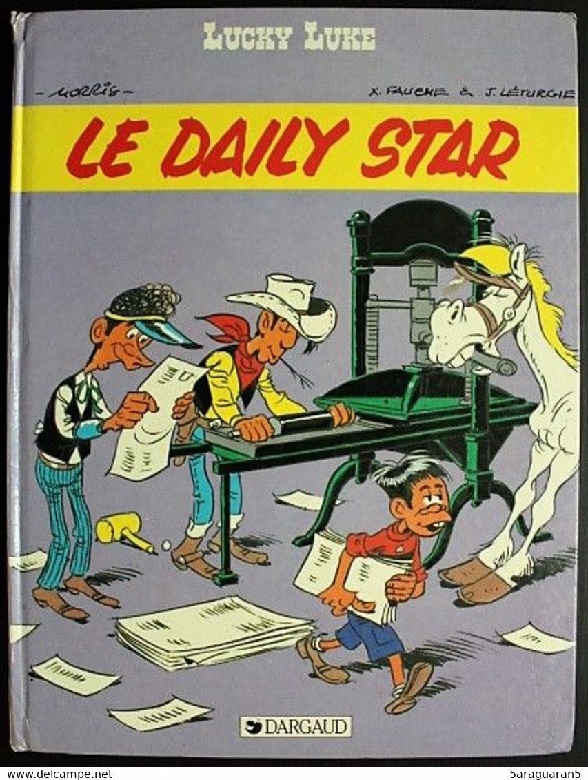 BD LUCKY LUKE - 53 - Le Daily Star - EO 1984 - Lucky Luke