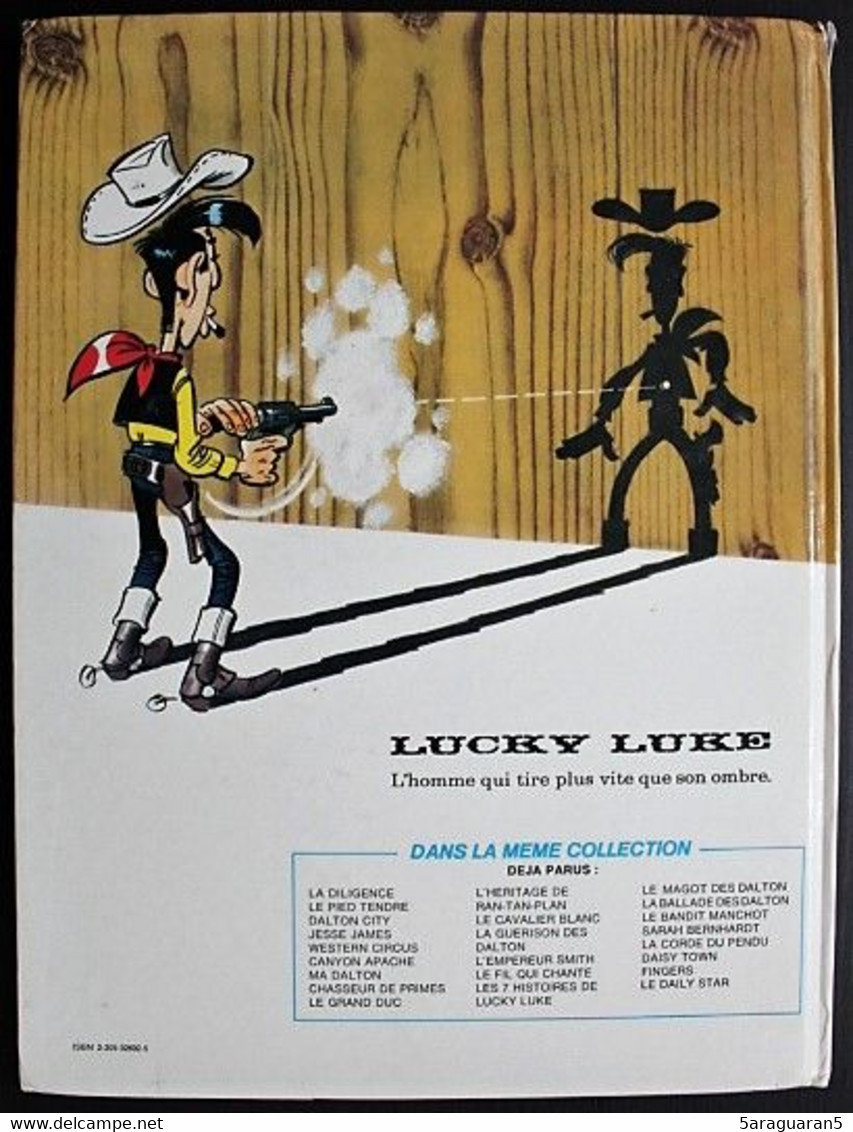 BD LUCKY LUKE - 53 - Le Daily Star - EO 1984 - Lucky Luke