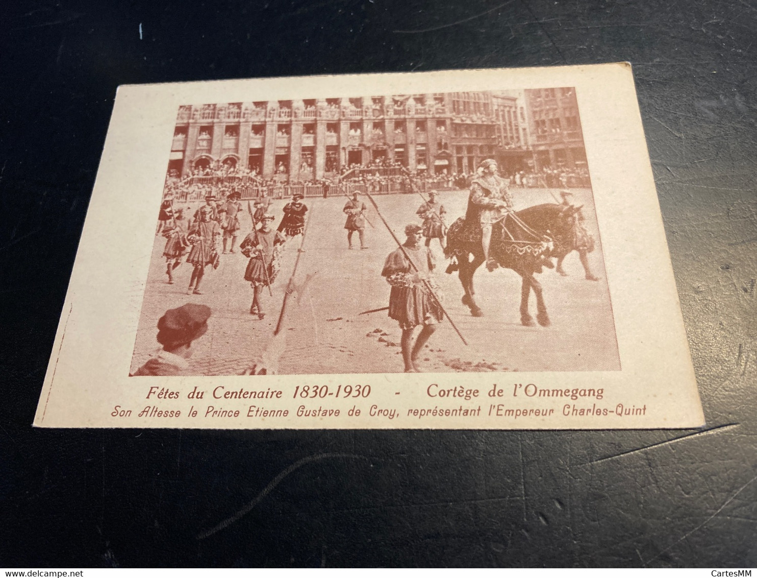 Fêtes Du Centenaire 1930 Cortège De Ommagang - Festivals, Events