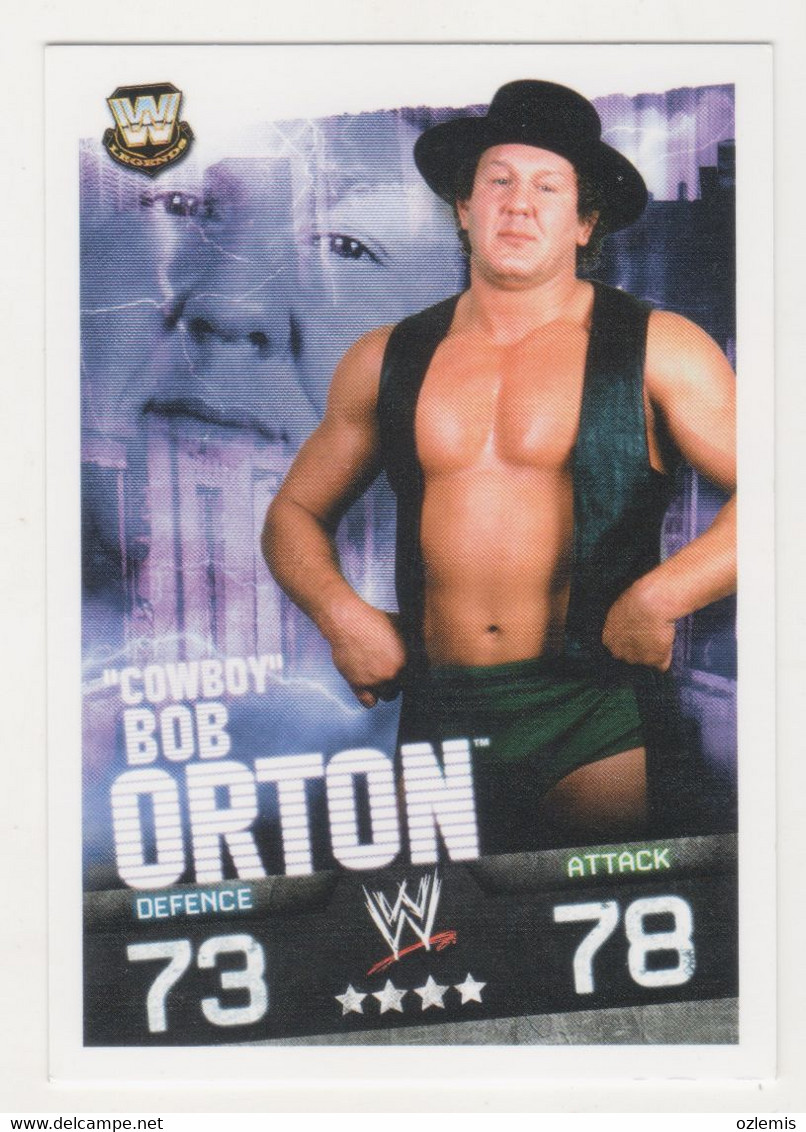 WRESTLING CATCH ,TOPPS SLAM ATTAX EVOLUTION TRADING CARD GAME,COWBOY BOB ORTON - Trading Cards