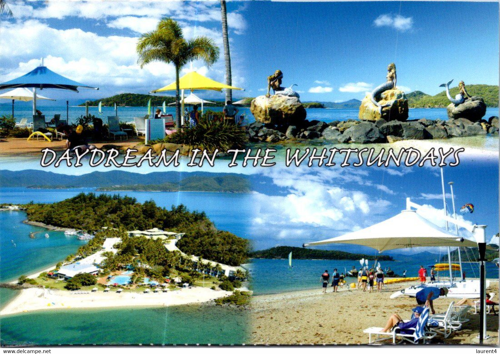 (1 G 41) Australia - Posted 2014 (with Map Stamp) - QLD - Daydream Island - Great Barrier Reef