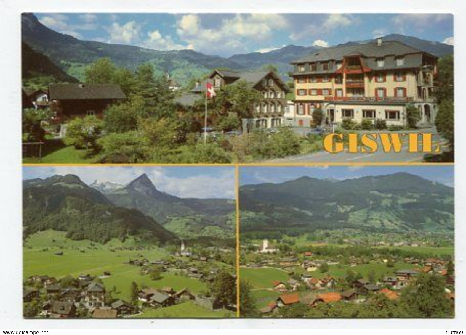 AK 036819 SWITZERLAND - Giswil - Hotel-Restaurant Krone - Giswil