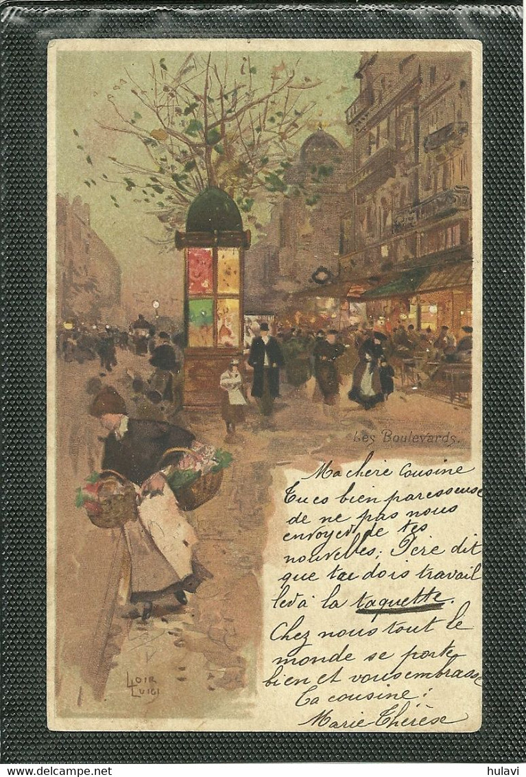 LES BOULEVARDS PAR LOIR LUIGI (ref 26244) - Loir