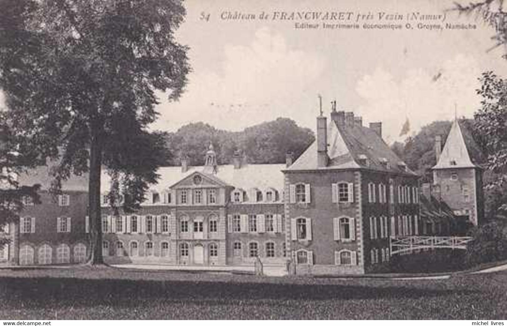 Franc-Waret - Francwaret - Vezin - Fernelmont - Château - Circulé En 1907 - TBE - Fernelmont