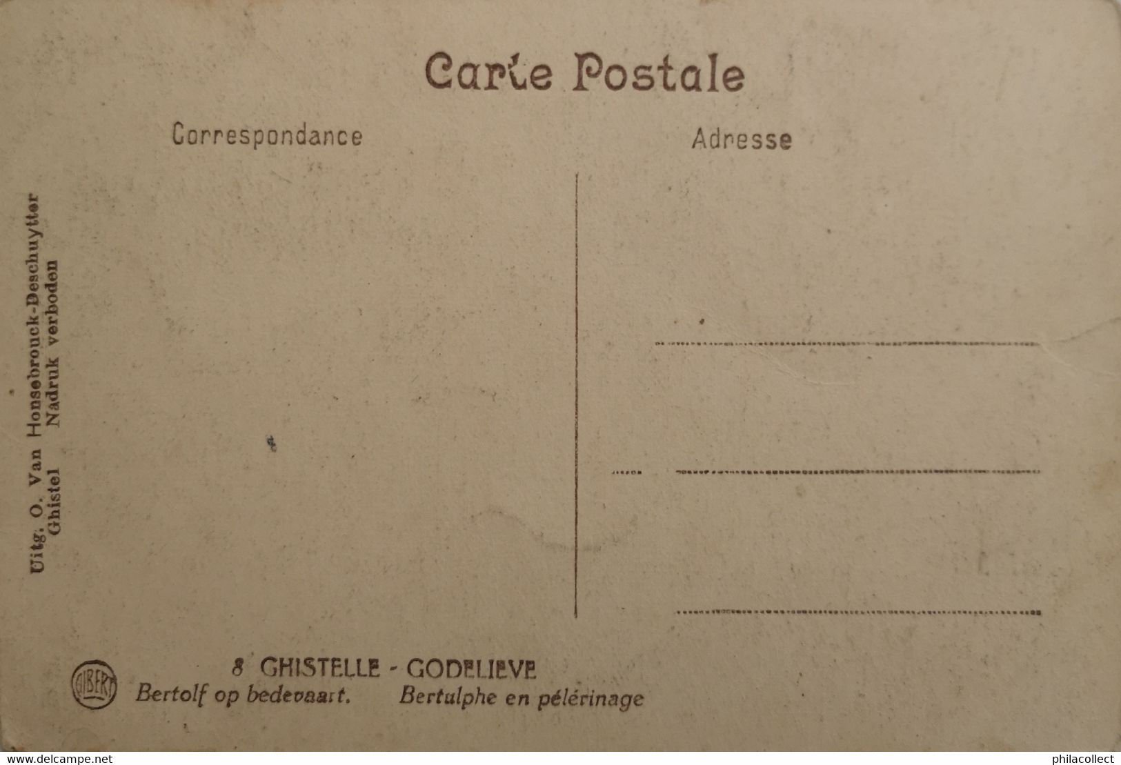 Gistel - Ghistel // Godelieveprocessie (processie) No. 8./ 19?? Albert - Gistel