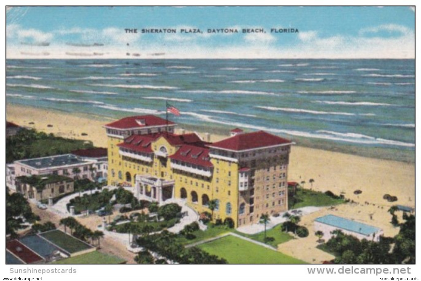 Florida Daytona The Sheraton Plaza Hotel 1947 - Daytona