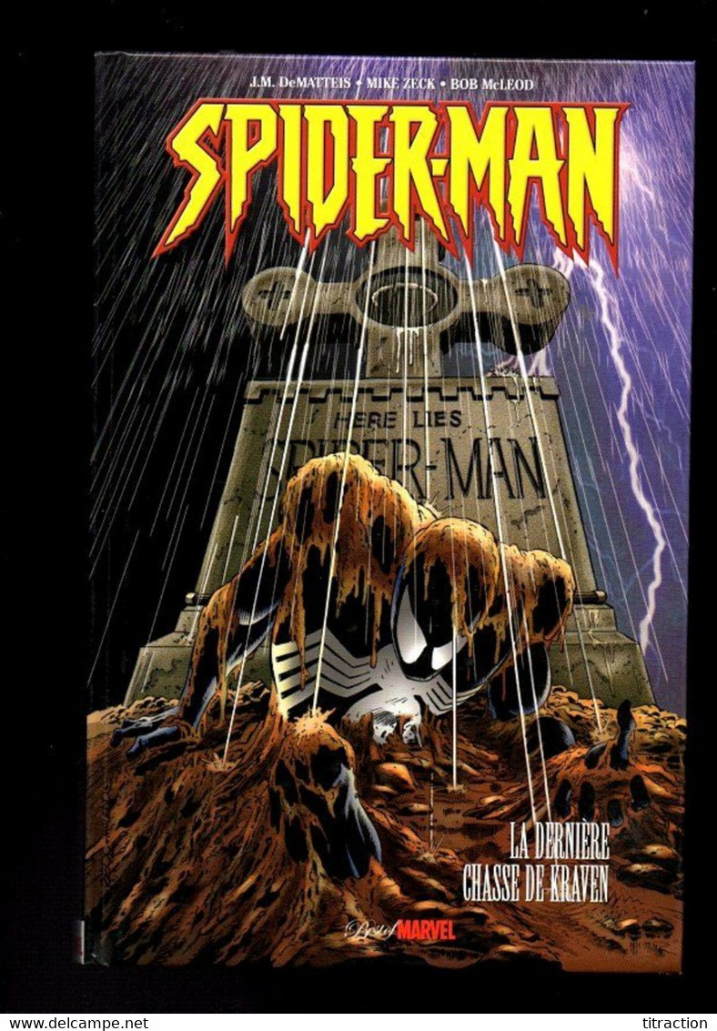 Livre BD Ancien EO édition Originale  BANDE DESSINEE Spider-Man Tome 1 La Dernière Chasse De Kraven Relié 19 Août 2004 - Planches Et Dessins - Originaux