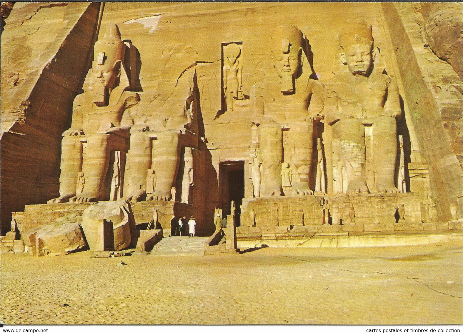 ABU SIMBEL , The Ramses II Colossi ; Les Colosses De Ramses II ; Die Ramses II Kolosse - Tempel Von Abu Simbel