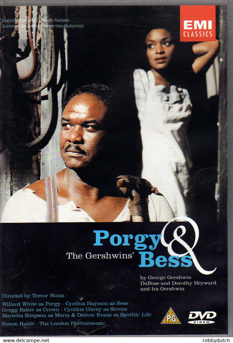 * LP + DVD *  PORGY AND BESS