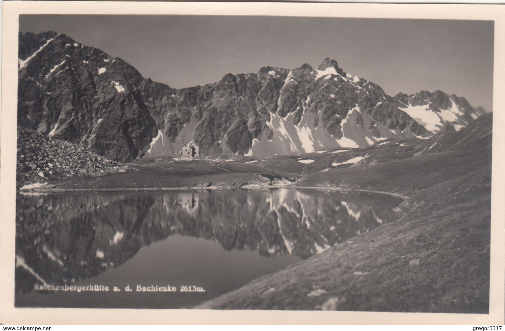 A8397) REICHENBERGERHÜTTE A. D. BACHLENKE - Gel. ST. JAKOB Im DEFEREGGEN - 1937 !! - Defereggental