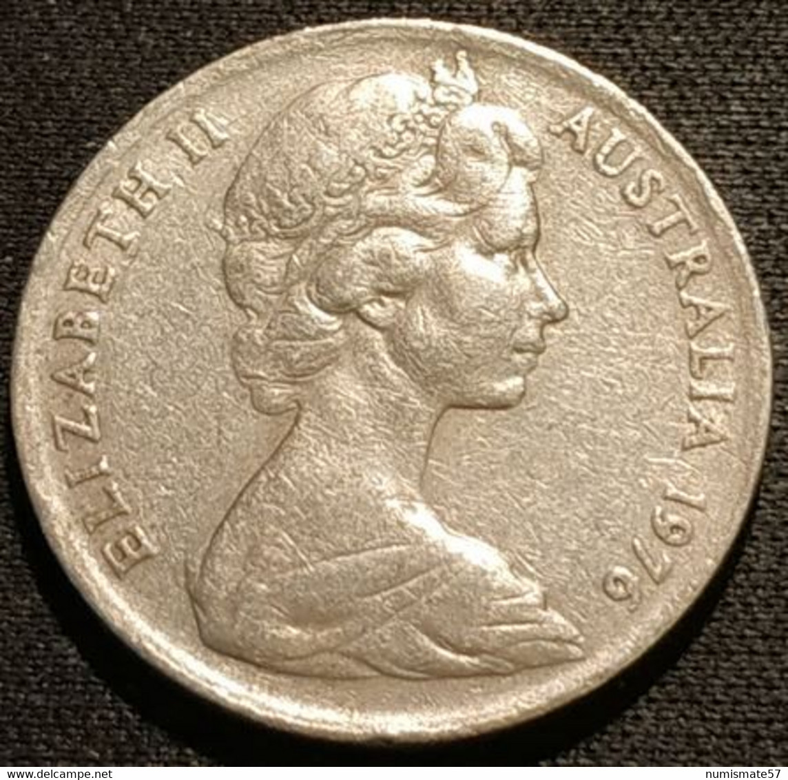 AUSTRALIE - AUSTRALIA - 10 CENTS 1976 - Elizabeth II - 2e Effigie - KM 65 - 10 Cents