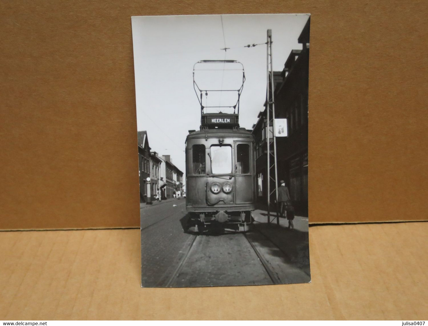 KERKRADE (Pays Bas) Photographie Format Cpa Tramway électrique Ligne Kerkrade Heerlen 1948 - Kerkrade