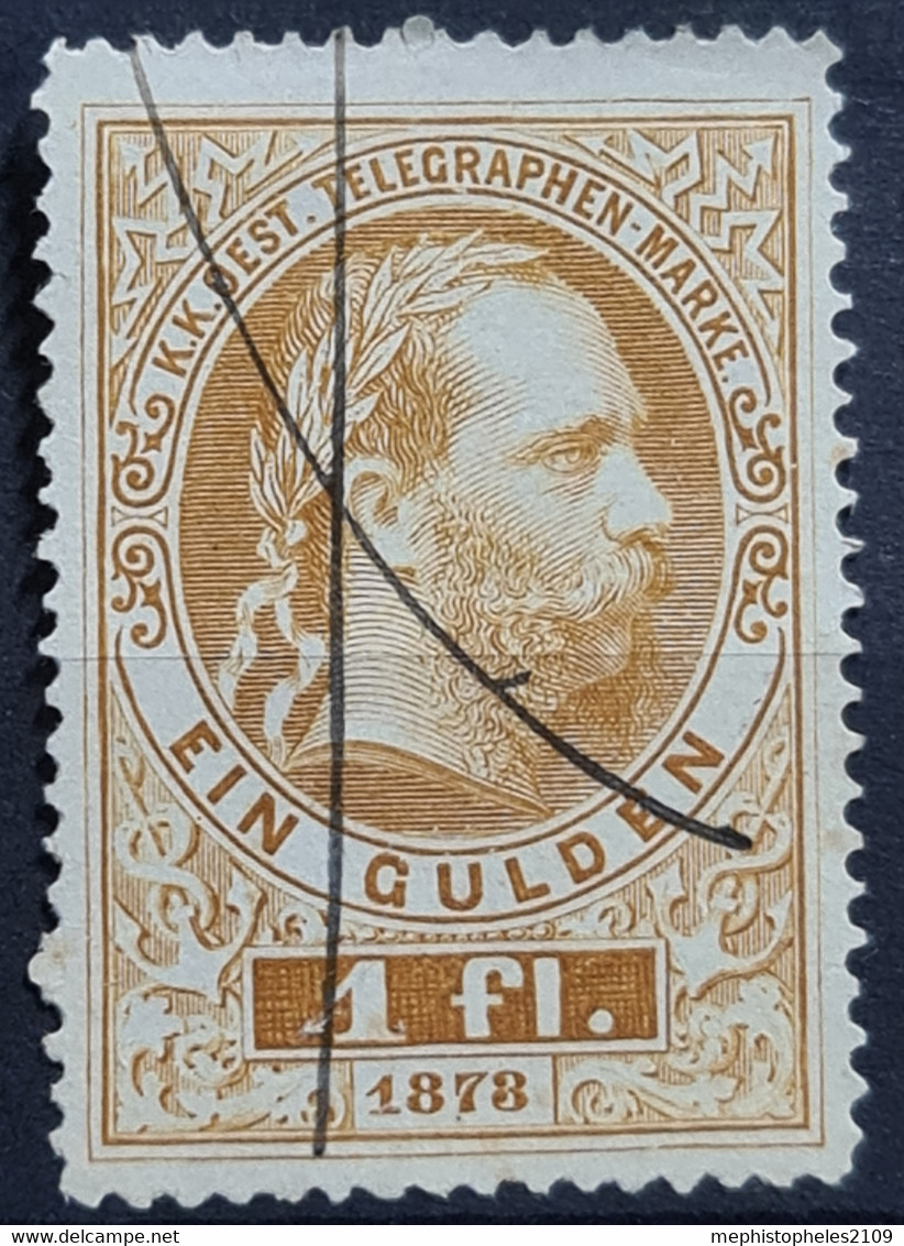 AUSTRIA 1874/75 - Canceled - ANK 16 - Telegraph