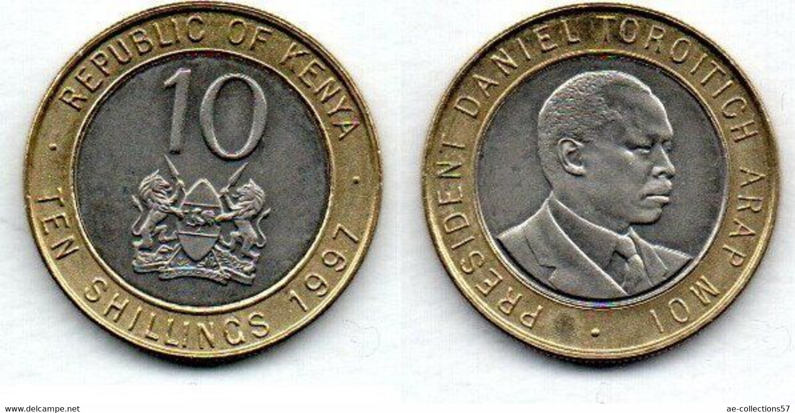 Kenya 10 Shillings 1997 SUP - Kenia