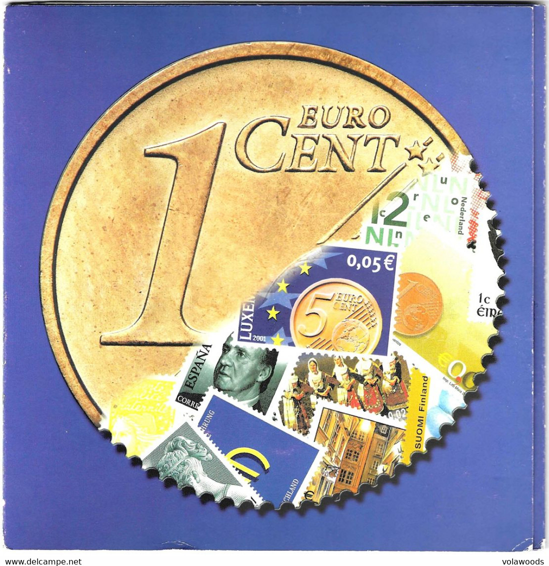 Bolaffi - Folder Introduzione Dell'Euro - I Primi 12 Paesi Che Lo Hanno Introdotto - Variétés Et Curiosités