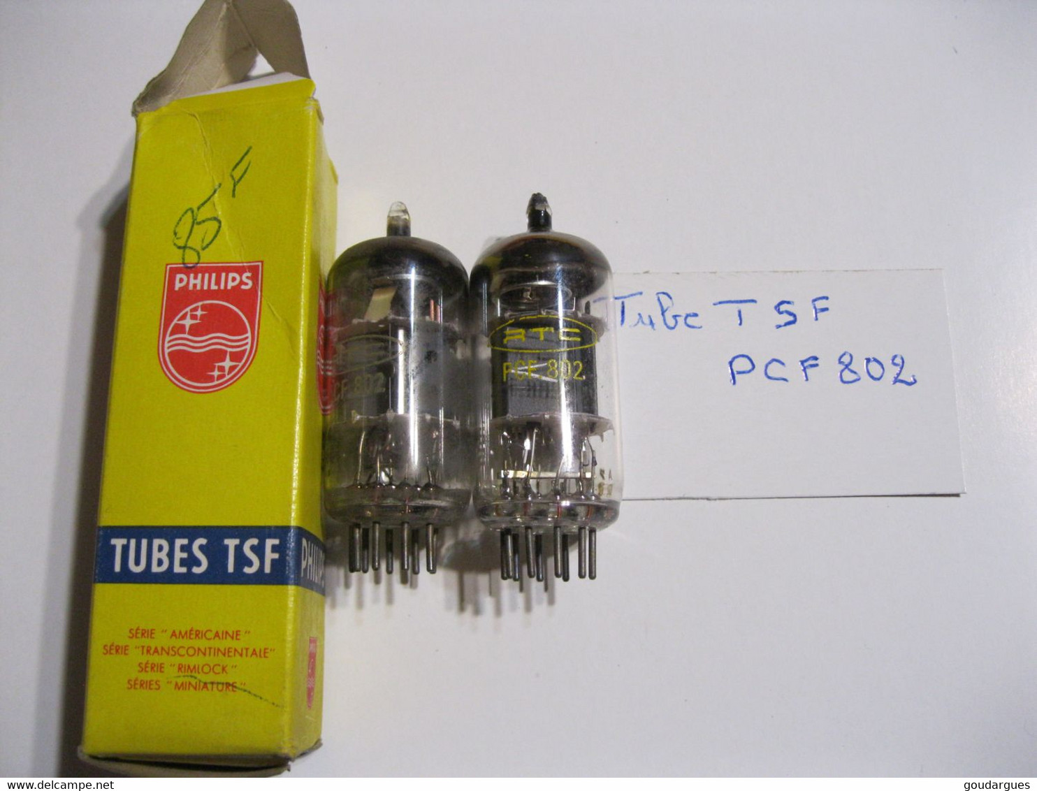 Philips - Tubes TSF - PCF 802 - Vacuum Tubes