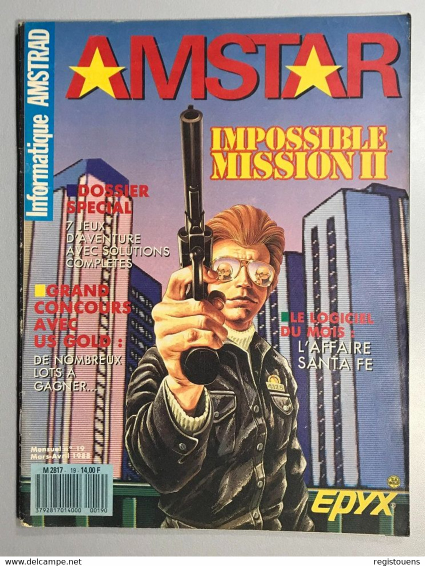 Amstar N° 19 Informatique Amstrad - Informatik