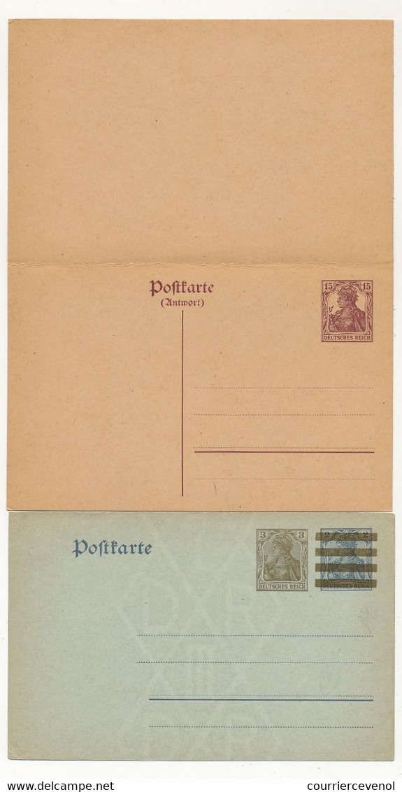 ALLEMAGNE - 18 Entiers Postaux : 5 Cartes Doubles / 8 Simples - Neuves Et TTB - Andere & Zonder Classificatie