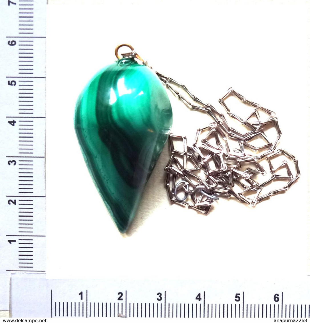 BIJOUX EN MALACHITE....PENDENTIF - Pendentifs