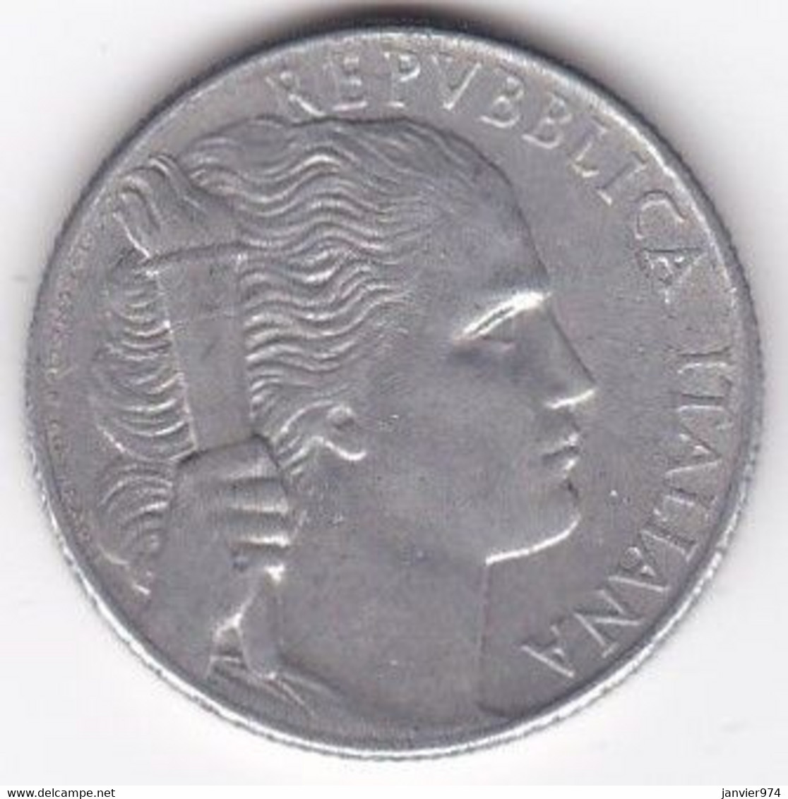 Italie. 5 Lire 1949 UVA (grappe De Raisin ), En Aluminium - 5 Lire