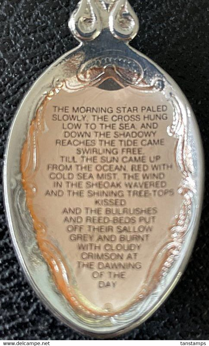 Australia-Sunrise 1970s Australian Souvenir Spoon - Cuillers