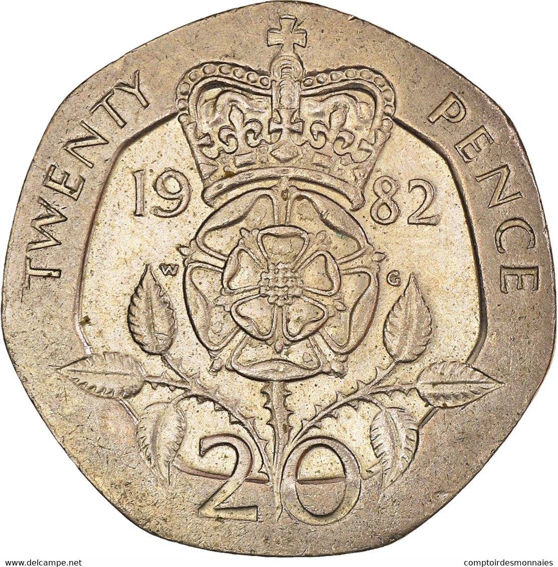 Monnaie, Grande-Bretagne, 20 Pence, 1982 - 20 Pence