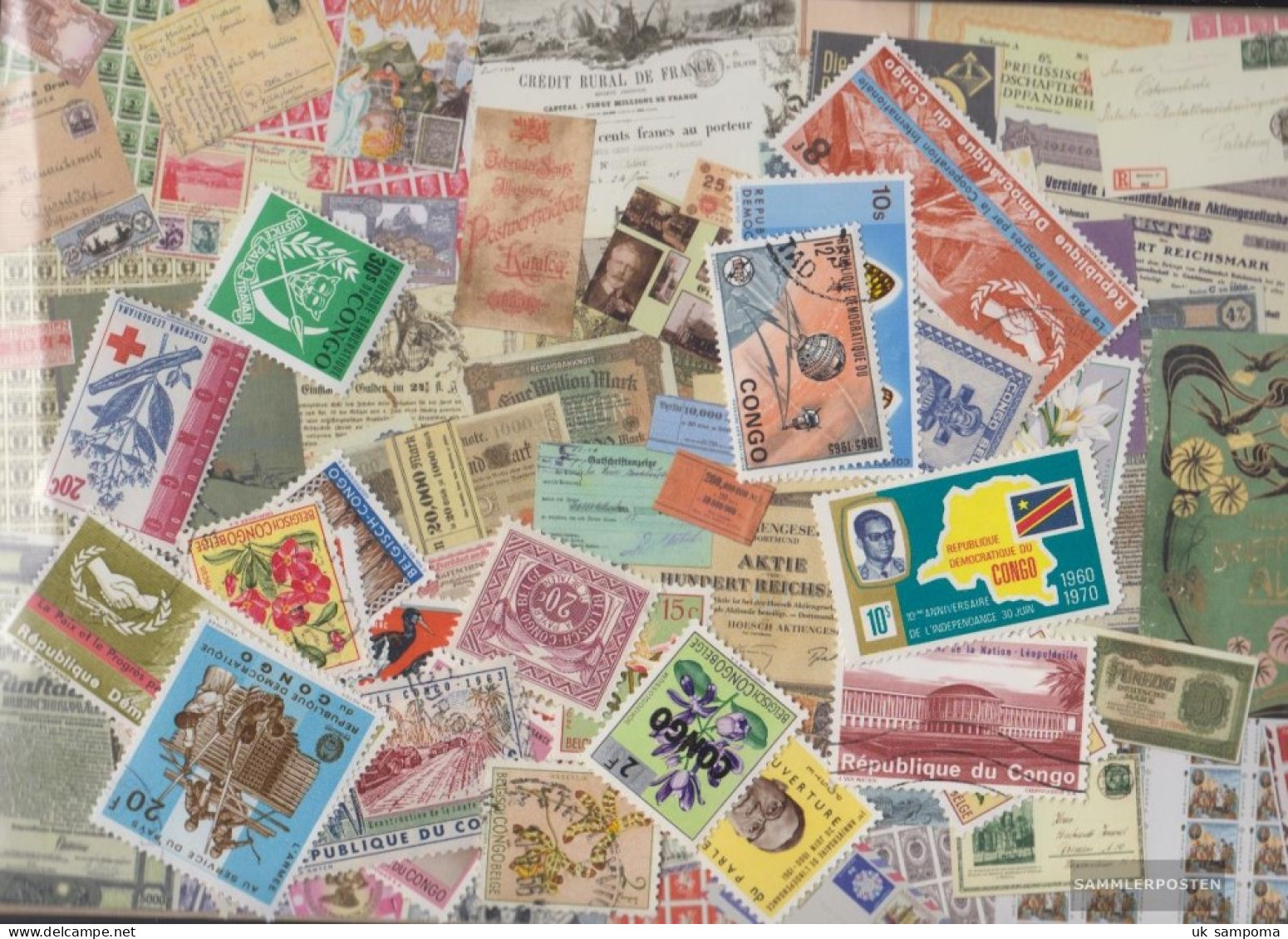 Belgisch-Kongo 25 Different Stamps - Colecciones