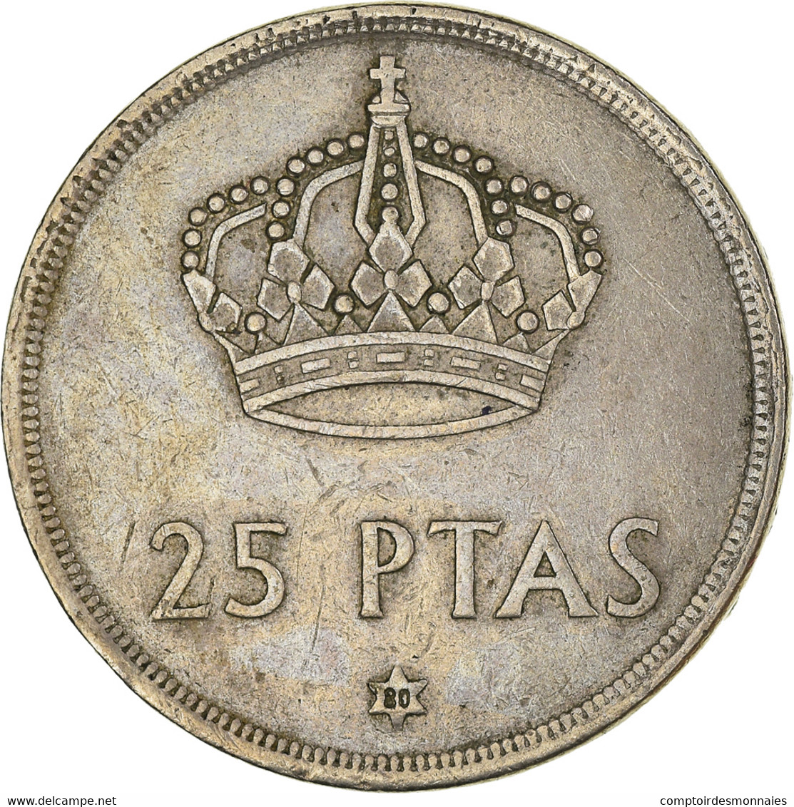 Monnaie, Espagne, 25 Pesetas - 25 Pesetas