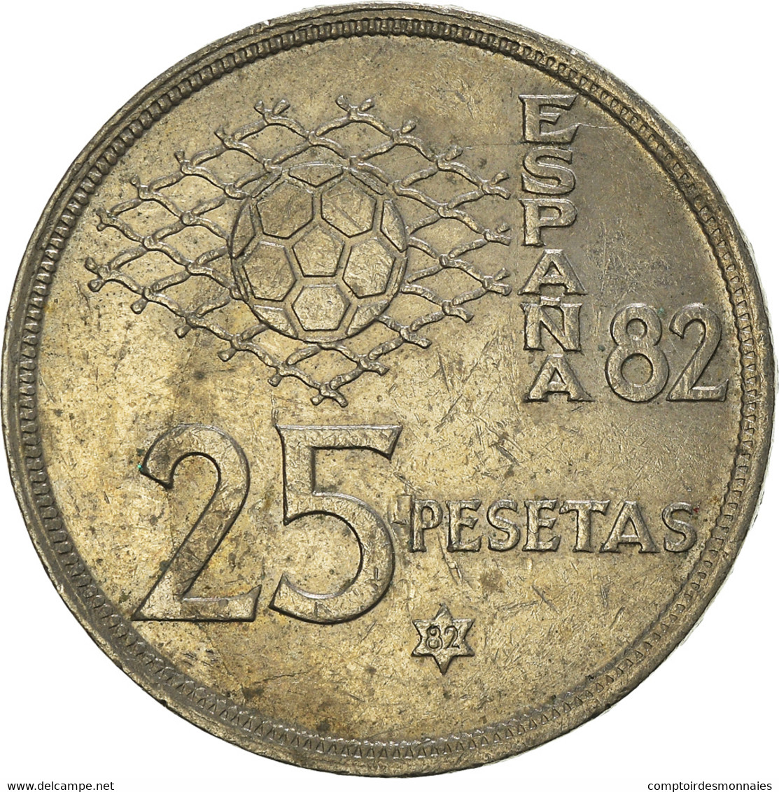 Monnaie, Espagne, 25 Pesetas, 1982 - 25 Pesetas