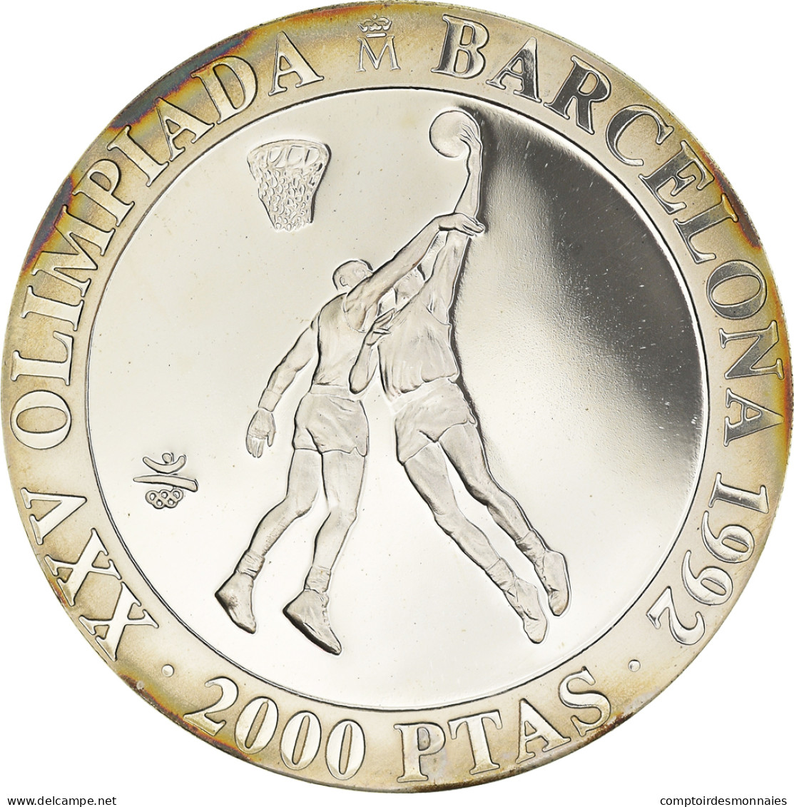 Monnaie, Espagne, Juan Carlos I, 2000 Pesetas, 1990, Madrid, FDC, Argent, KM:866 - 2 000 Pesetas