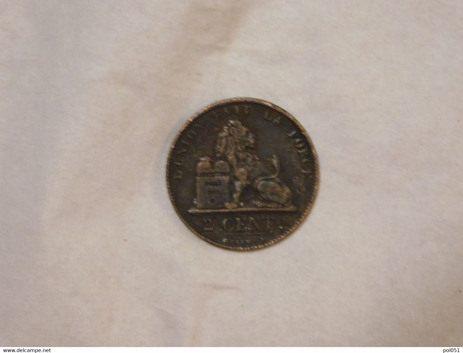 Belgique 2 Cent 1863 Centimes - 2 Cent