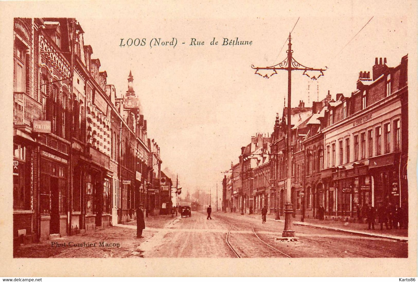 Loos * La Rue De Béthune * Commerce Magasin Au Corset élégant - Loos Les Lille