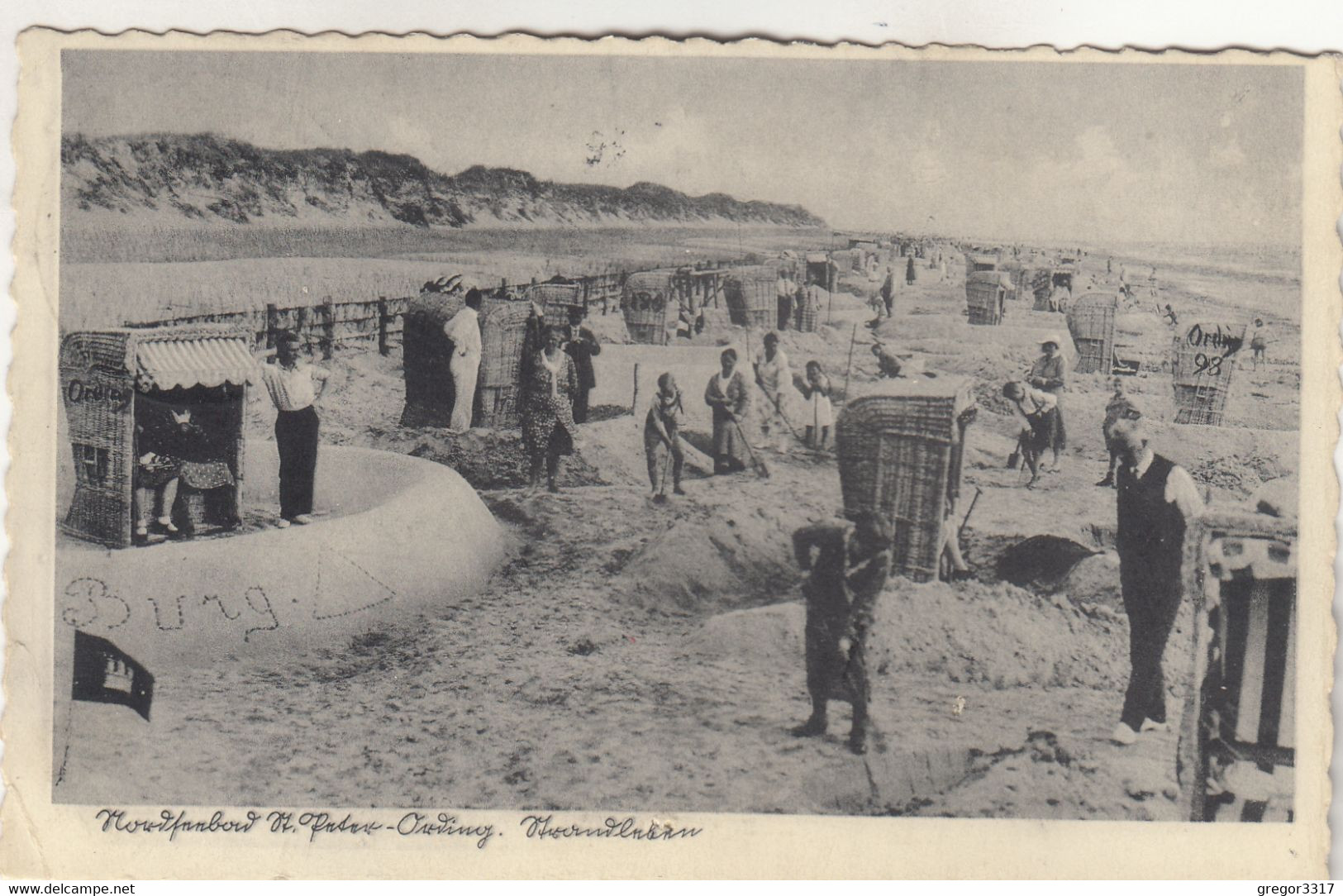 A8588) ST. PETER ORDING - Strandleben Nordseebad ALT ! - St. Peter-Ording