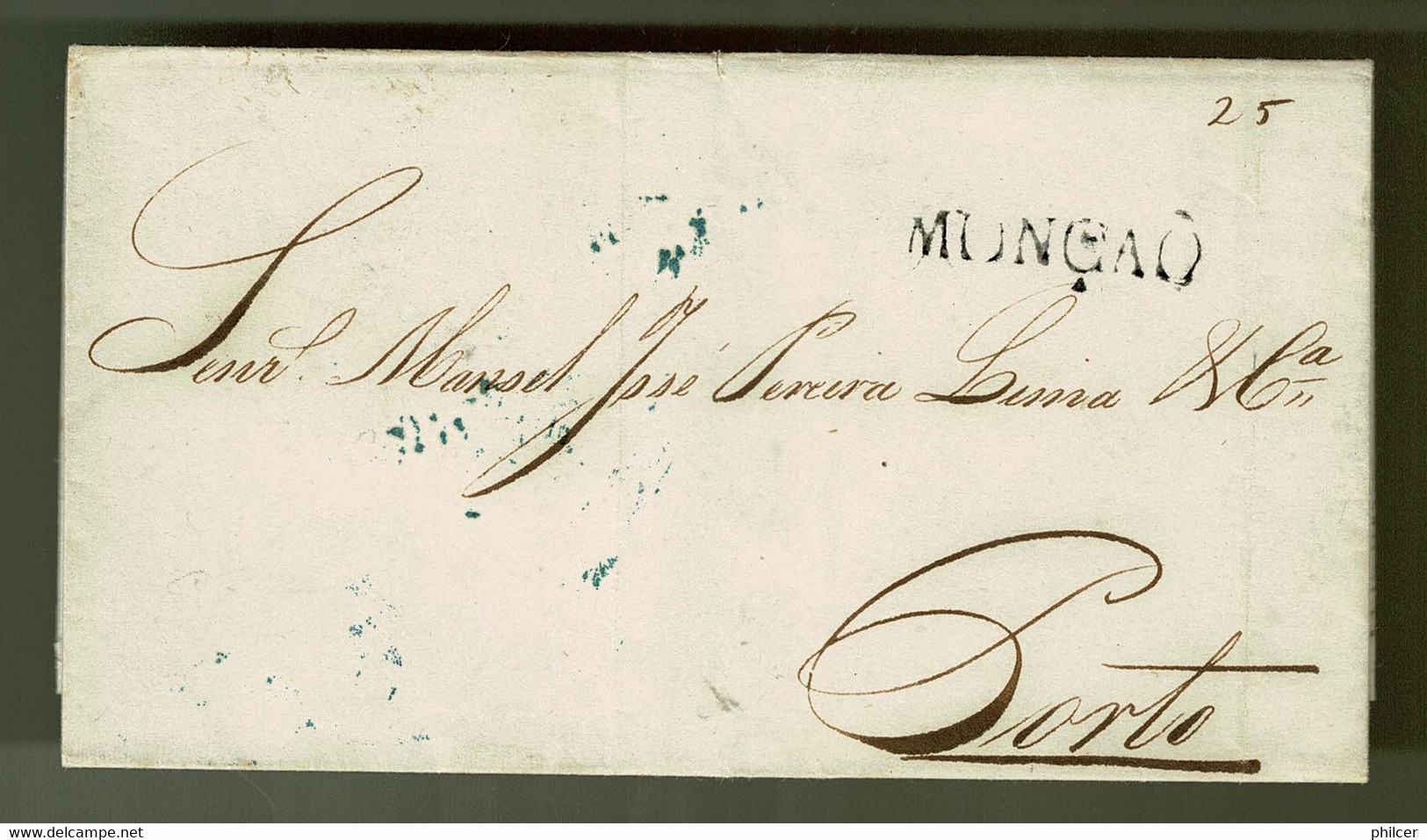 Portugal, 1852, Monção-Porto - ...-1853 Vorphilatelie