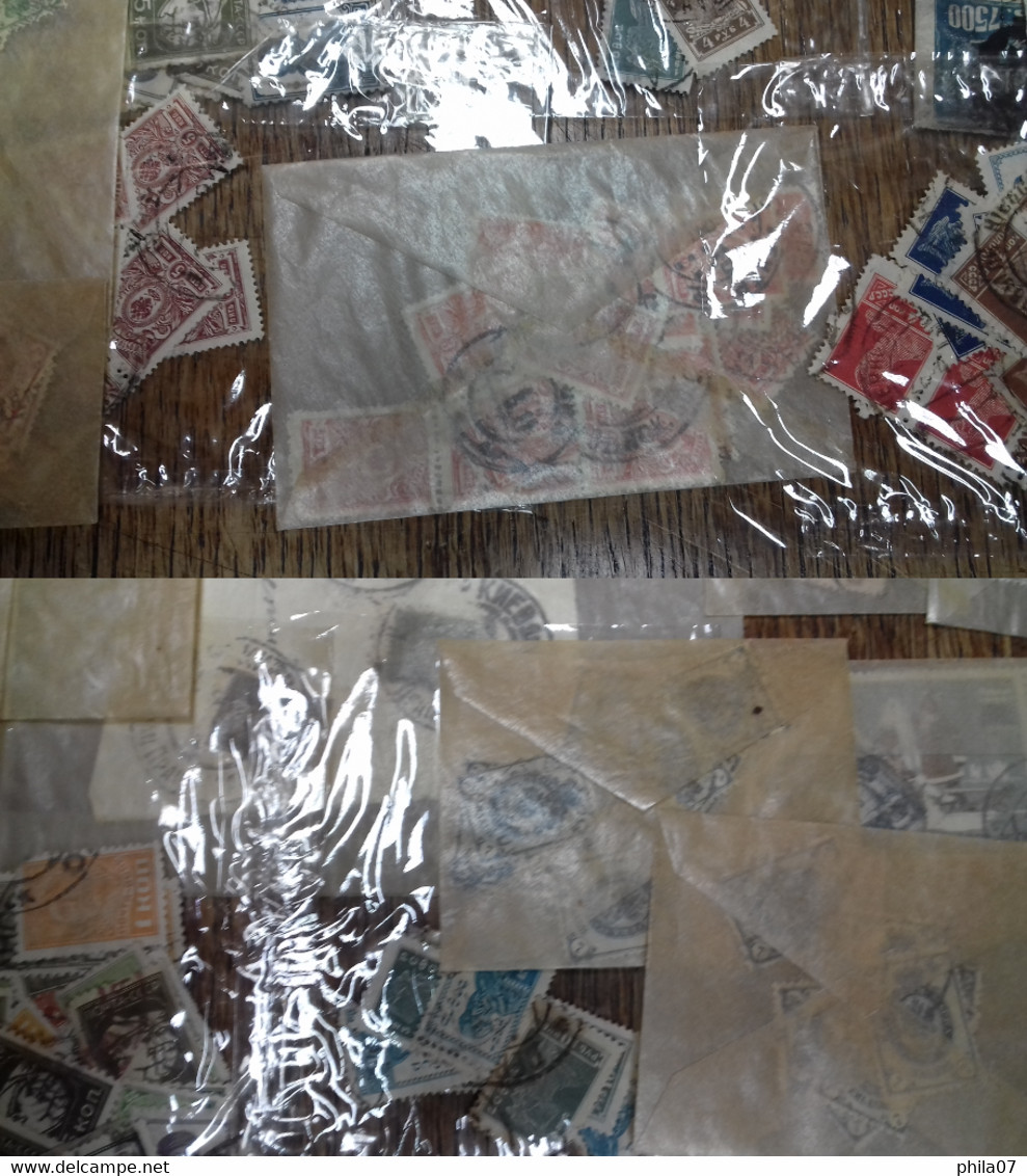 Russia - Big Lot Of Old Stamps, Unreviewed By Types Of Paper, Perforation, Watermarks And Cancels. Mostly Good Quality. - Autres & Non Classés