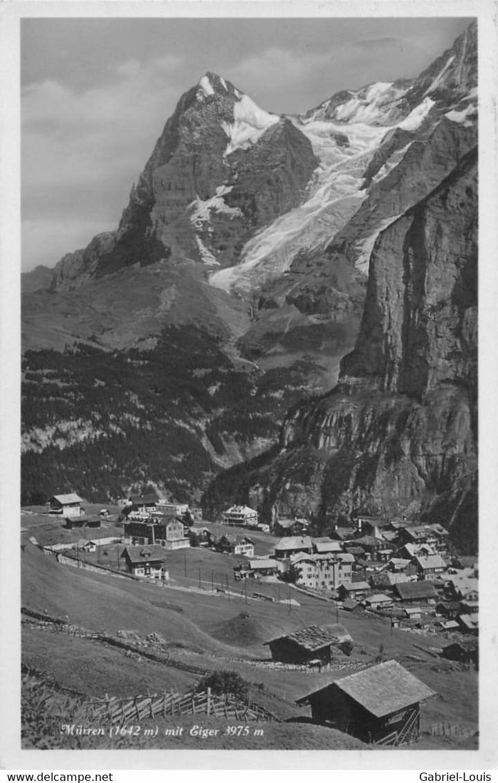 Mürren Mir Eiger 1934 - Mürren