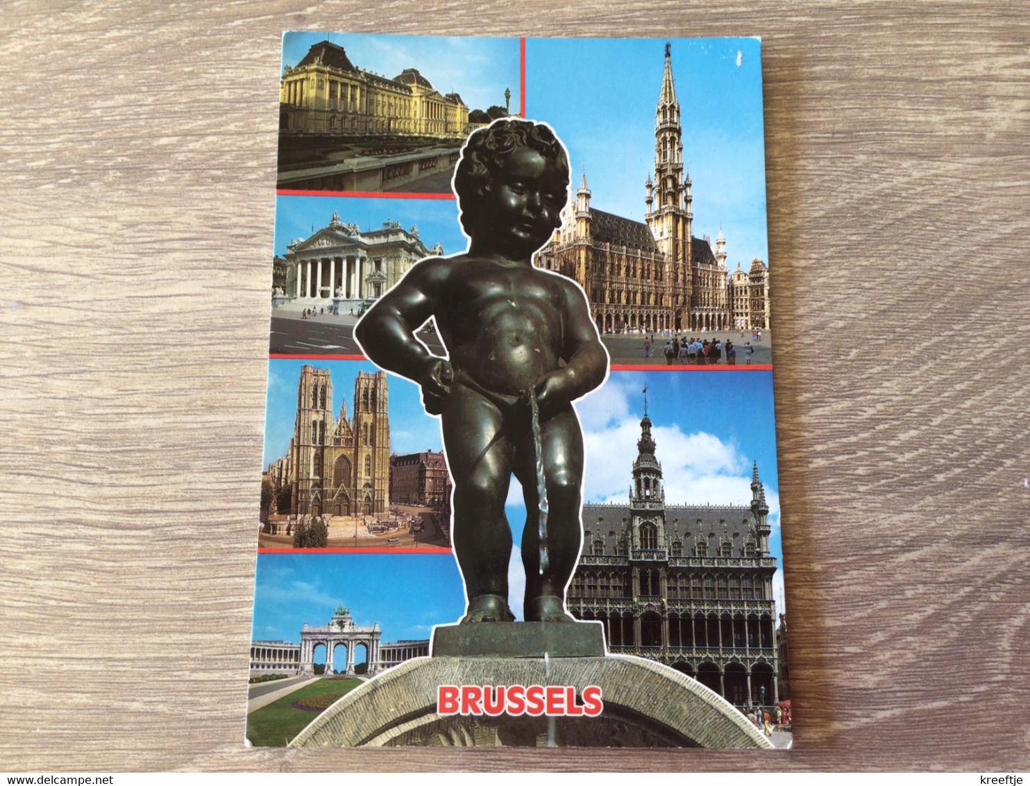 België Belgique Belgien Belgium Brussel. Meerdere Gebouwen En Manneken-Pis - Panoramische Zichten, Meerdere Zichten