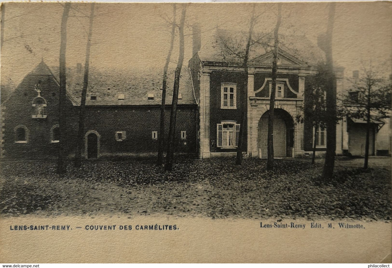 Lens Saint Remy (Hannuit) Couvent Des Carmelites 1912? - Hannut